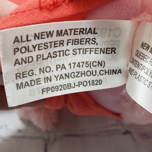 Fiesta Peppa Pig Plush 13.5-inch Stuffed Animal Scruffy In Red Dress C19393 Pink - Picture 9 of 10